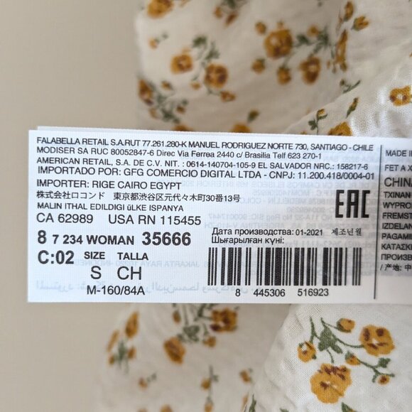 Mango Babydoll Ruffle Blouse - Picture 12 of 12